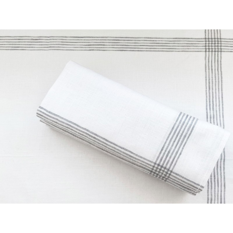 ZOLLNER Set of 4 Tea Towels, Kitchen Towels, 50 x