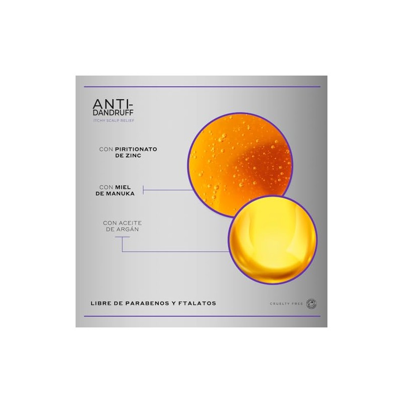 Martha Debayle Shampoo Anti-Caspa. Con Piritionato de Zinc, Miel de