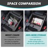 TOPINSTALL 2020-2026 Ford Explorer Console Organizer Tray - Compatible with
