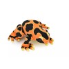 CWG Frog, Orange, Poison Dart, Very Nice Plush Stuffed Animal