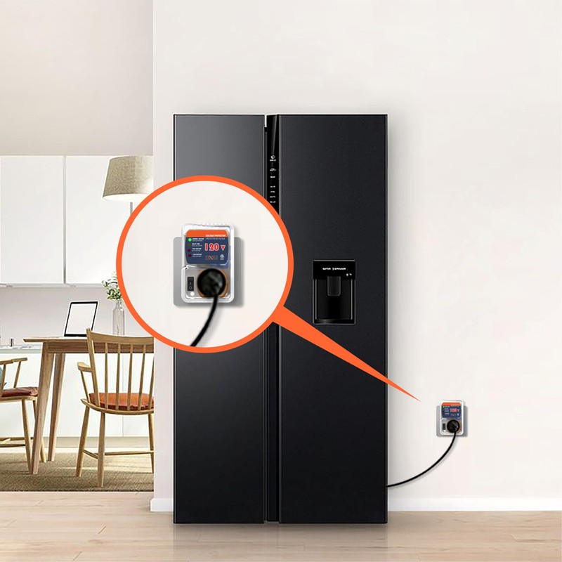 [ETL Listed] BXST Single Outlet Surge Protector for Refrigerators Voltage