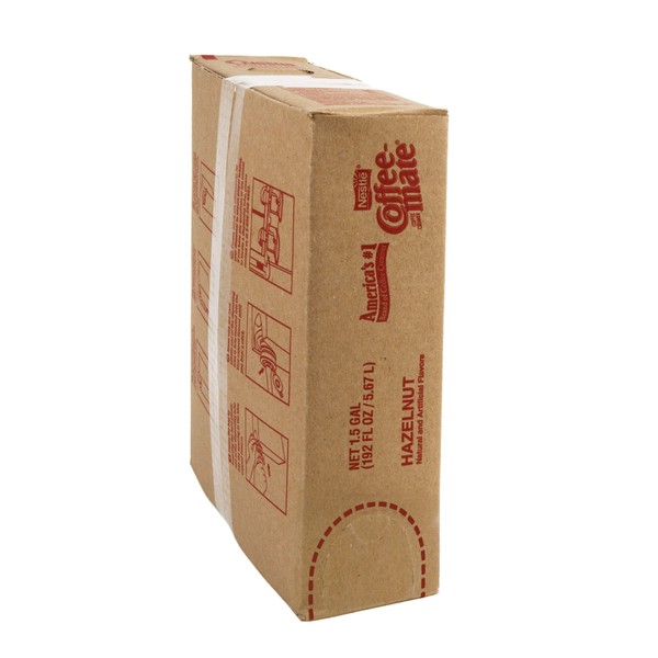Nestle Coffee-mate Coffee Creamer, Hazelnut Bulk Liquid, 192-Ounce Boxes (Pack of 3)