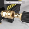 SANTUO M22 Male to 1/4" Pressure Washer Adapter Quick Plug