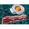 BiggerKids SUMMER SALE: Bacon & Egg Inflatable Pool Floatie Swimming