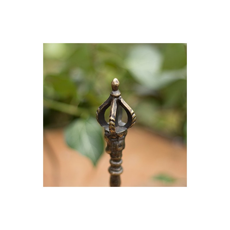 Antikas - Nostalgic Burnished Brass Table Bell with Wonderful Sound