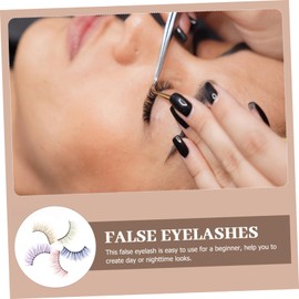 Beavorty Mcobeauty False Eyelashes 5pcs Eyelash Cluster Wispy Lashes Beauty Cosplay Accessories Random Color