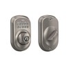 Schlage BE365 PLY 619 Plymouth Keypad Deadbolt, Electronic Keyless Entry