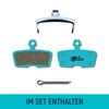 Miles Racing Semi-Metallic Disc Brake Pads for Avid Code R