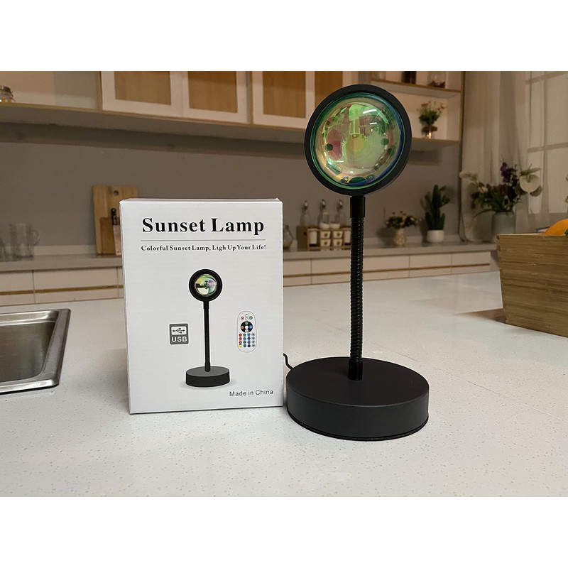 JIMEI Sunset Lamp Projector Led Lights for Bedroom Night Light