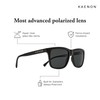 Kaenon Avalon Unisex Polarized Sunglasses, Matte Black
