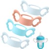 4 Pack Bottle Handles Compatible with Boon Nursh Reusable Silicone