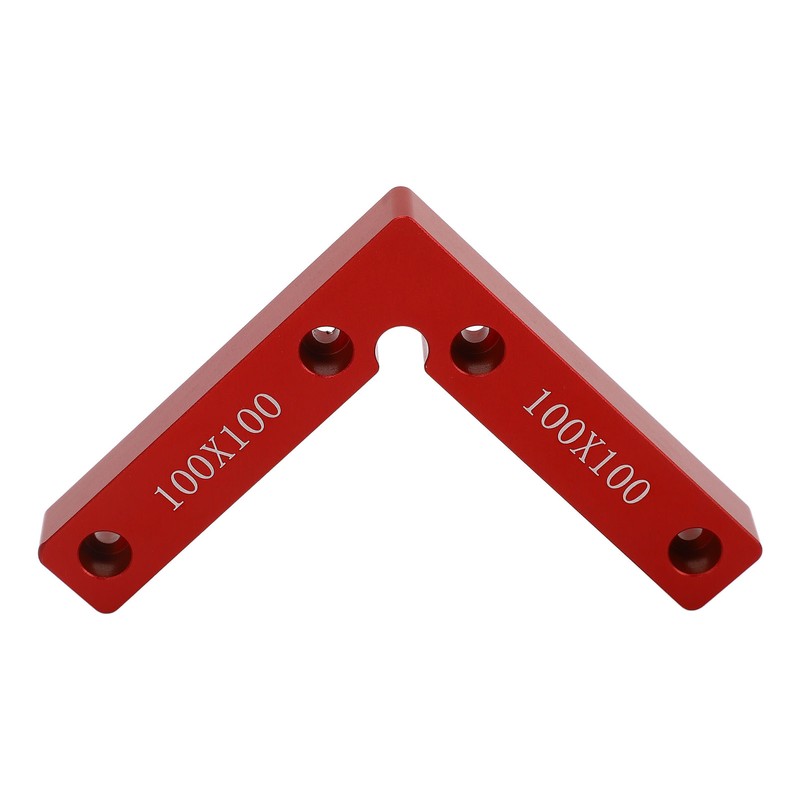 90 Degree Positioning Square 100x100mm Right Angle Clamp Aluminum Alloy