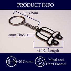 4th Wall Design GuildMark Dual Blades Keychain - Monster Hunter Keychain (Includes one 1.5 inch Metal Weapon Icon Keychain)