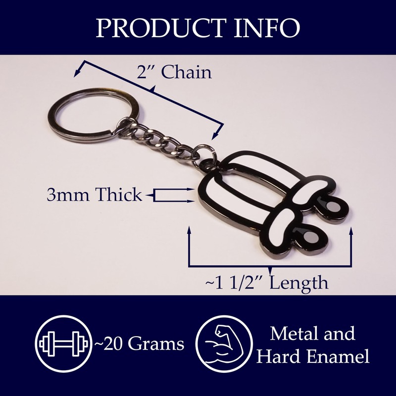 4th Wall Design GuildMark Dual Blades Keychain - Monster Hunter