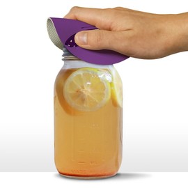 Purple Butterfly Round Rubber Non-Slip Jar Gripper Lid Opener