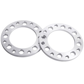 ZHTEAPR 4pc 12mm 1/2" Universal Forged 8Lug Wheel Spacers 8x6.5 8x165.1 8x170 8x180 Compatible with Ram2500 3500 Express 3500 K3500 Silverado 2500 3500 HD F250 F350 Super Duty C2500 K2500 Pickup