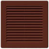 AirTech-UK Air Vent Grille Brown Plastic Wall Ducting Ventilation Cover