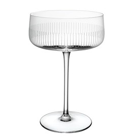 Villeroy & Boch – Afina coppa da champagne/spumante, set da 4 pezzi, dimensioni: ca. 166 mm, capacità ca. 120 ml, cristallo, lavabili in lavastoviglie, coppe da champagne