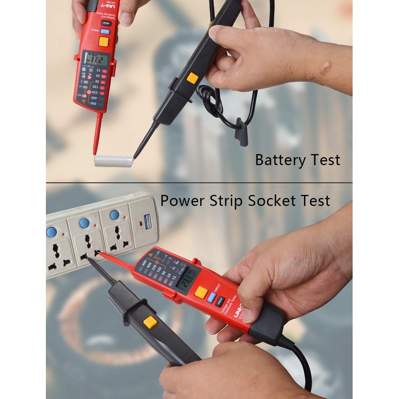 UNI-T UT18C Digital Voltage & Continuity Tester Auto Range fr