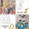 WGPG Music Note Cookie Cutters - 6PCS Large Stainless Steel