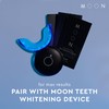 MOON Dissolving Teeth Whitening Strips - Vegan, Easy-to-Use, No Rinse