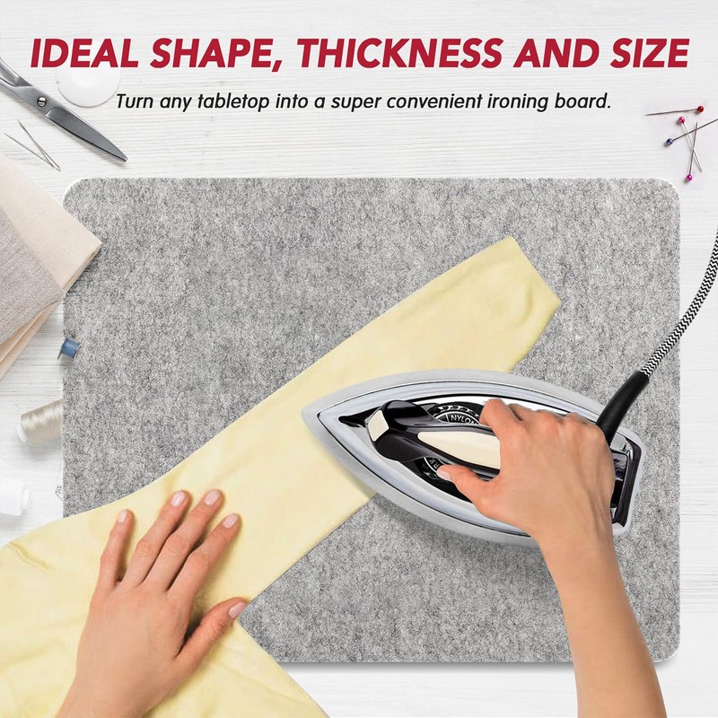 Wool Pressing Mat for Quilting, 100% Wool from New Zealand,