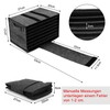 SHMSHNG Plate Holder Motorhome Storage Space for 8 Plates Camping
