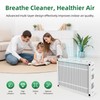 20x25x4 Furnace Filter MERV 11 Compatible with Honeywell FC100A1037,HVAC Foldable