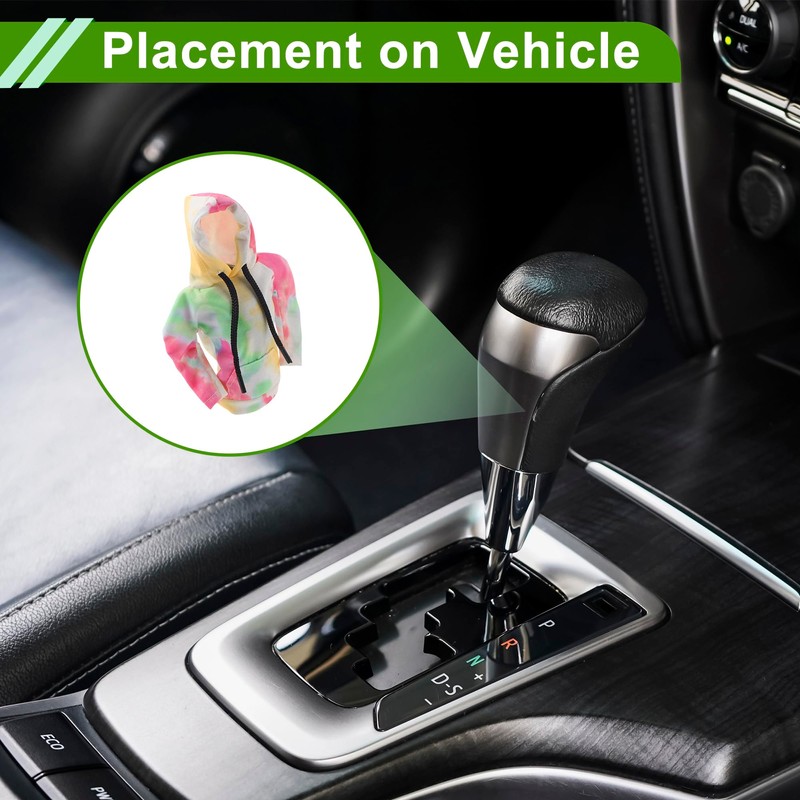 HOPESPANNER Gear Shift Knob Cover Stick Shifting Handle Protector 6.3"x5.12"