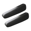 DKIIGAME Black Leather Armrest Arm Rest Cover Upholstery for Honda