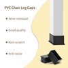 Flyshop Chair Leg Caps PVC Protective Caps Odourless Floor Protector