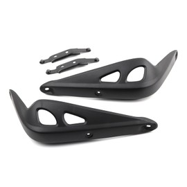 Minho Motorcycle Handlebar Guard Handgrip Covers in PP Material Compatibel with Yamaha Bws Zuma 50cc 2009 2010,Zuma Accessory Hand Protector, Black Color