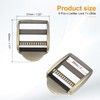 PATIKIL Ladder Lock Buckle Slider 25mm, 8 Pack Zinc Alloy