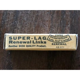 Bussmann Bussman Super-Lag Renewal Fuse Link 20 A Amp 250 V Volt LKN20 LKN 20 NEW NOS
