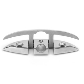 Rope Cleat 316 Stainless Steel Mooring Bollard Fit for Yachts Speedboats Fishing Boats