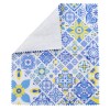 Artypereiras Portuguese Tile Azulejo Pattern Eyeglass Case - Vibrant Design