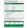 UTZIKO Hydraulic Knockout Hole Punch Driver Kit 1/2 to 2