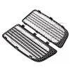 Unbranded Black Radiator Grill Cover For Harley Touring Tri Road