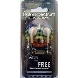 Vibe Color Spectrum en Ear auriculares estéreo (Blanco)