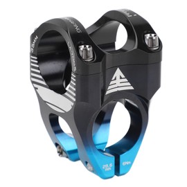 31.8mm Bike Stem Aluminum Alloy CNC Hollow Universal Mountain Bike Short Handlebar Stem for DIY Road Bikes Fixed Gear Bikes Cycling Black Blue