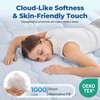 BDEUS 4 Inch Dual Layer Memory Foam Mattress Topper Full
