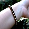 Ignite Your Willpower: Handmade Pyrite Stretch Bracelet (8mm Beads) -