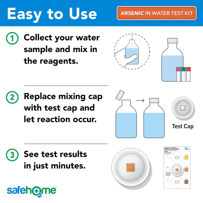 Safe Home® DIY Arsenic in Water Test Kit – at