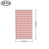 1Package Red Arrow Stickers Removable Stickers Dot Map Label Stickers