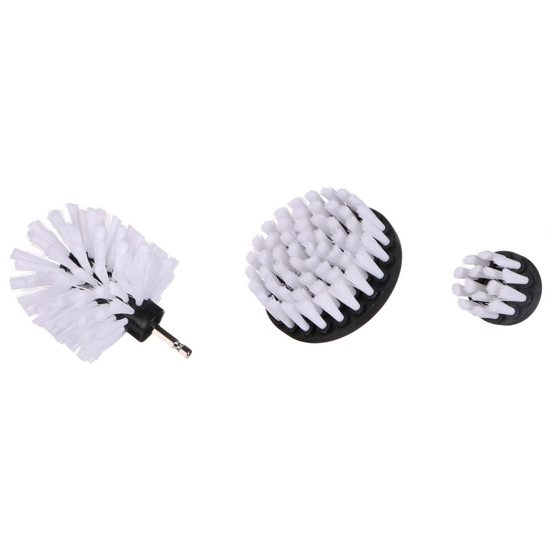 SIXTOL Car Detailing Drill Brush 3 Soft | Set of