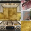 Funlife Sink Splash Guard Cooker Splashback Backsplash for Kitchen Decorative