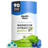 Citrato de Magnesio 180 Gomitas para Adulto Sin Azúcar Magnesium