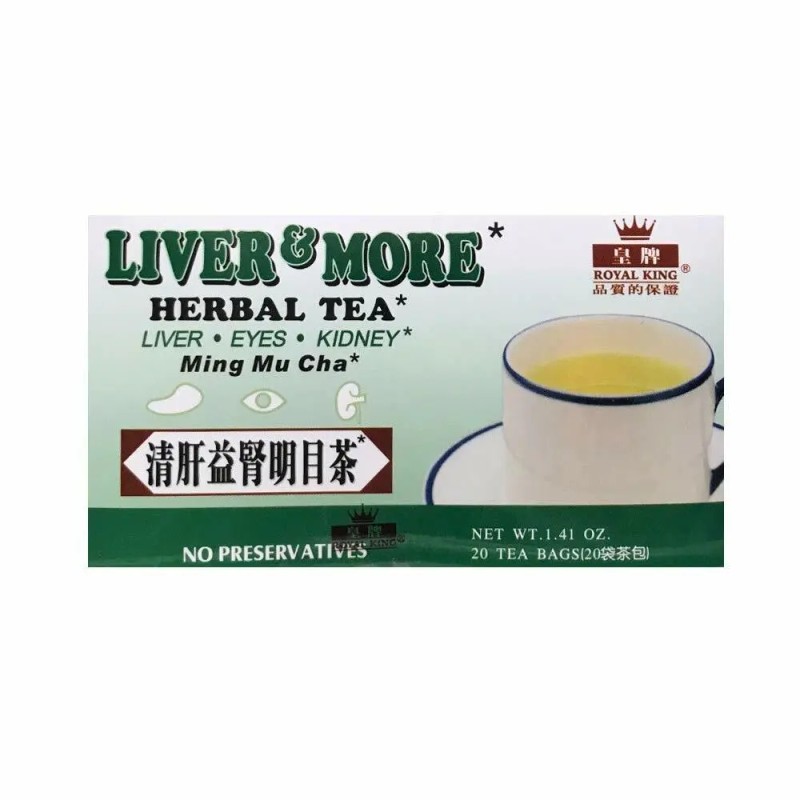 Royal King Liver & More Herbal Tea 20 Tea Bags
