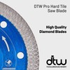 DTW Pro Hard Tile Diamond Blade 115mm x 22.23mm