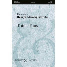 Totus Tuus: op. 60. mixed choir (SSAATTBB) a cappella. Partition de chœur.